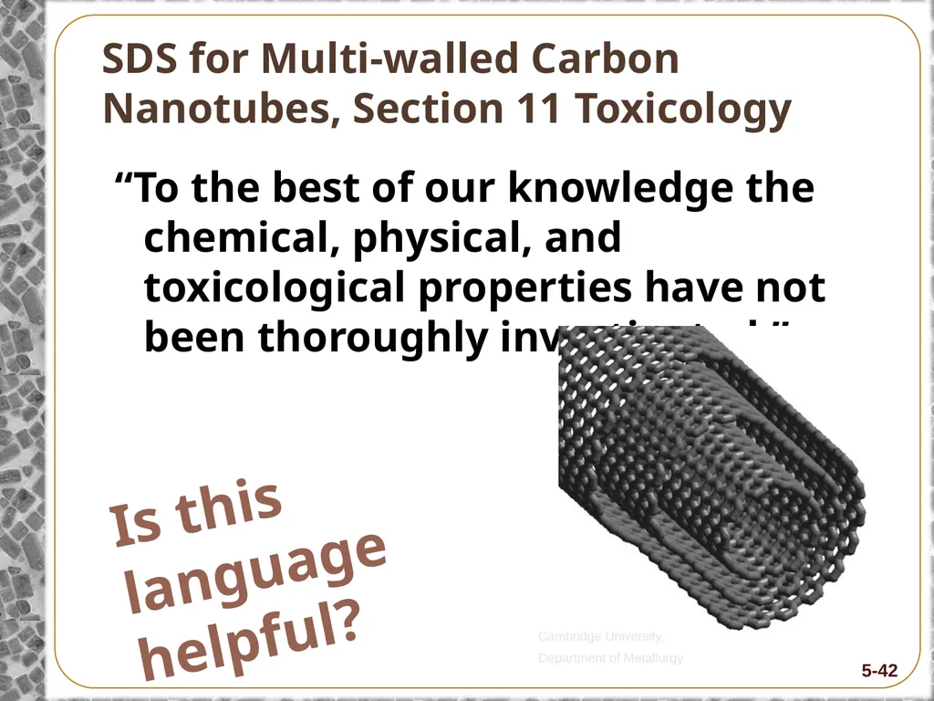 8-Hour Training Course Module 5: Risk and Hazard - slide 42 of 56