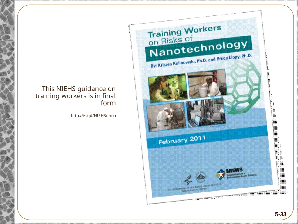 8-Hour Training Course Module 5: Risk and Hazard - slide 33 of 56