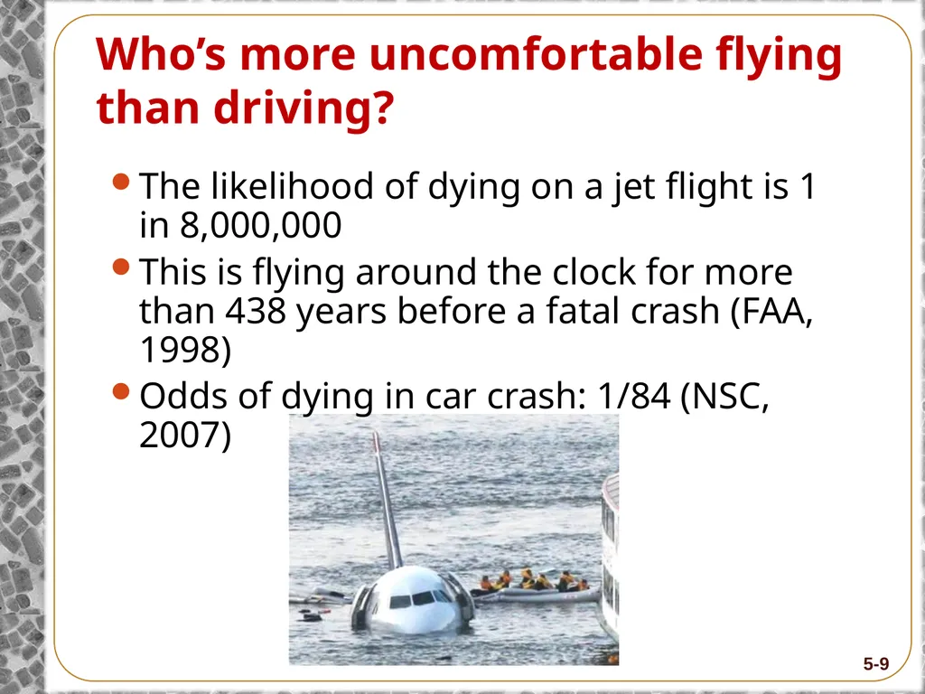 8-Hour Training Course Module 5: Risk and Hazard - slide 9 of 56