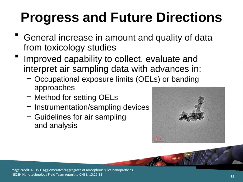Air Sampling Approaches for Engineered - slide 11 of 13