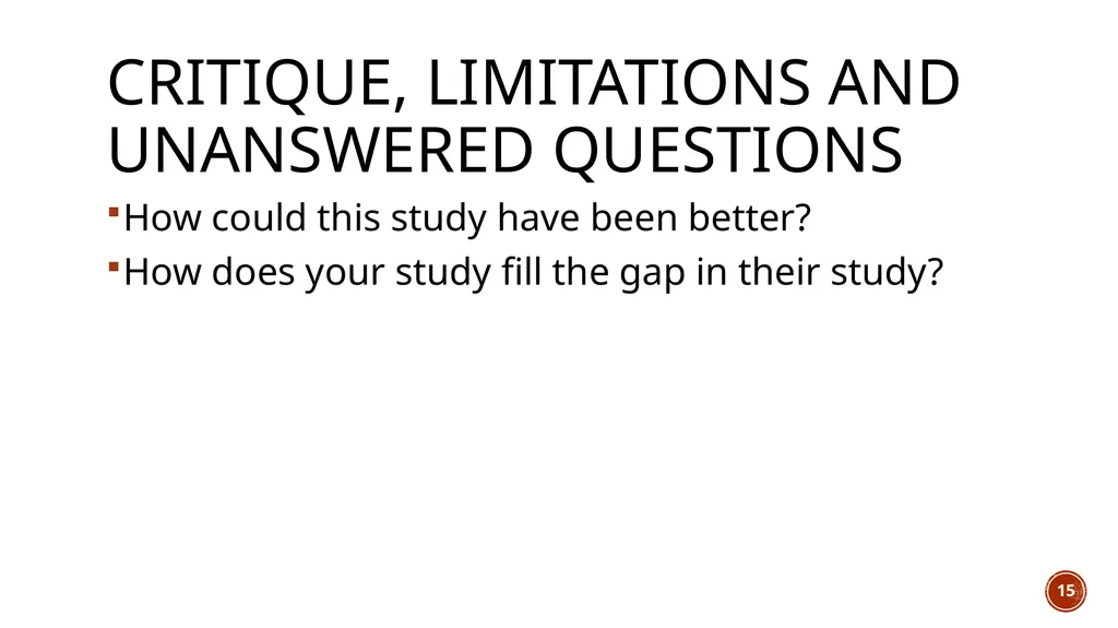 Summarizing Journal Articles & Online Tools for - slide 15 of 26