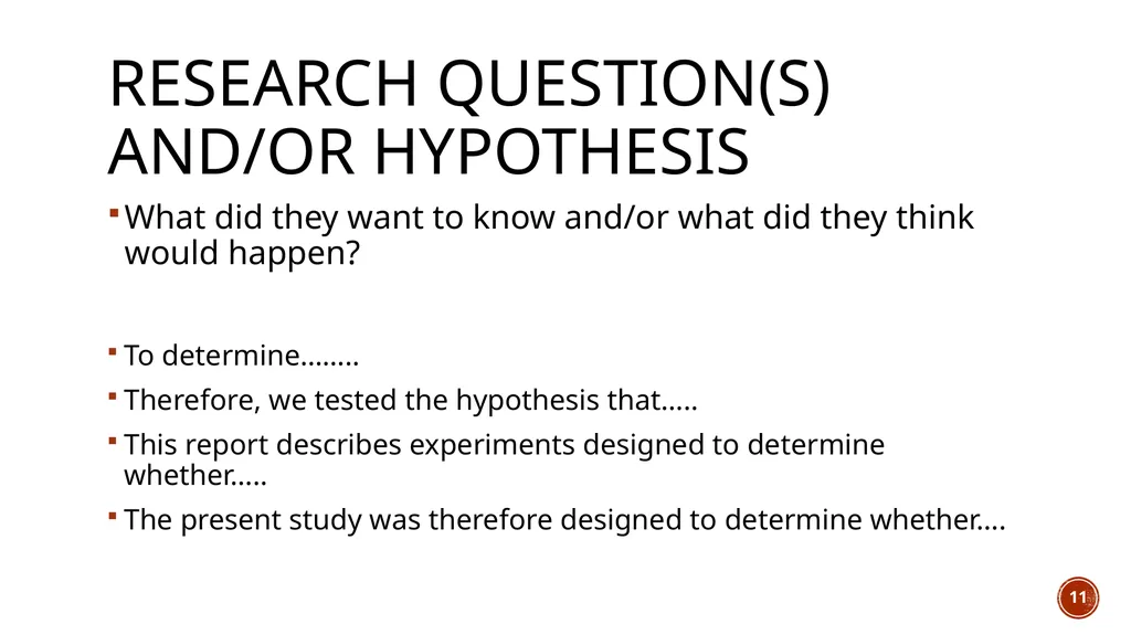 Summarizing Journal Articles & Online Tools for - slide 11 of 26