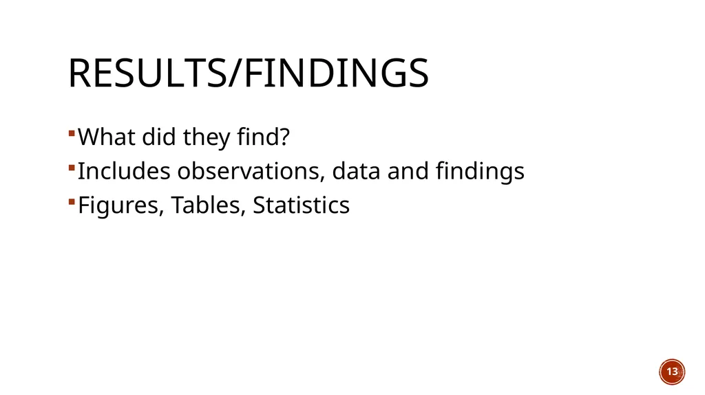 Summarizing Journal Articles & Online Tools for - slide 13 of 26