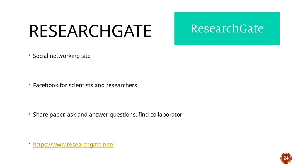 Summarizing Journal Articles & Online Tools for - slide 24 of 26