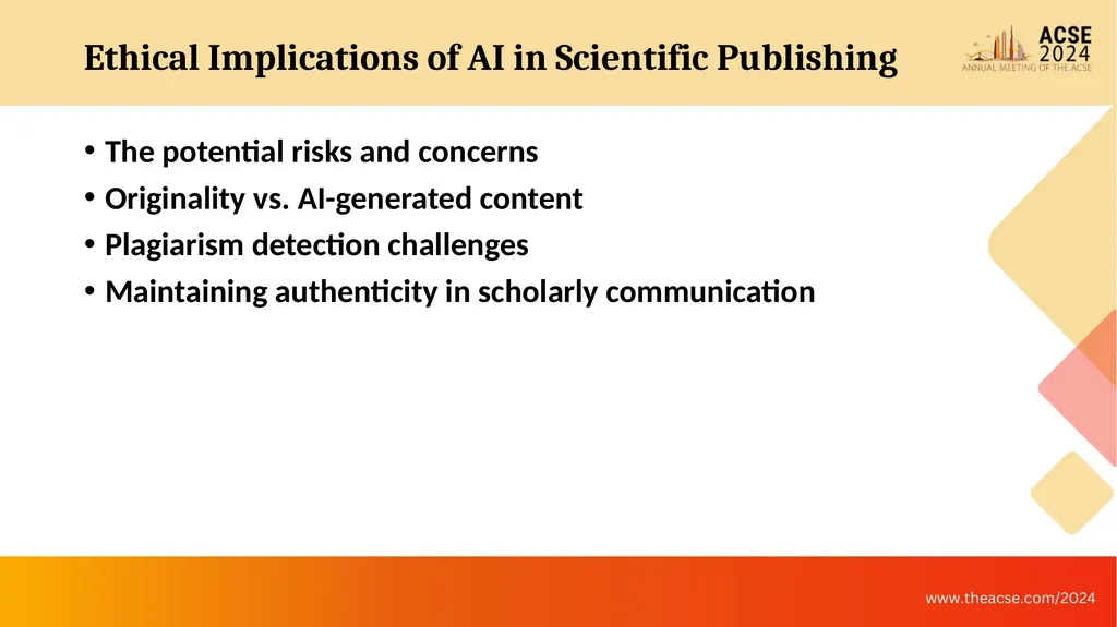 Challenges in Scientific Publications as Observed - slide 25 of 36