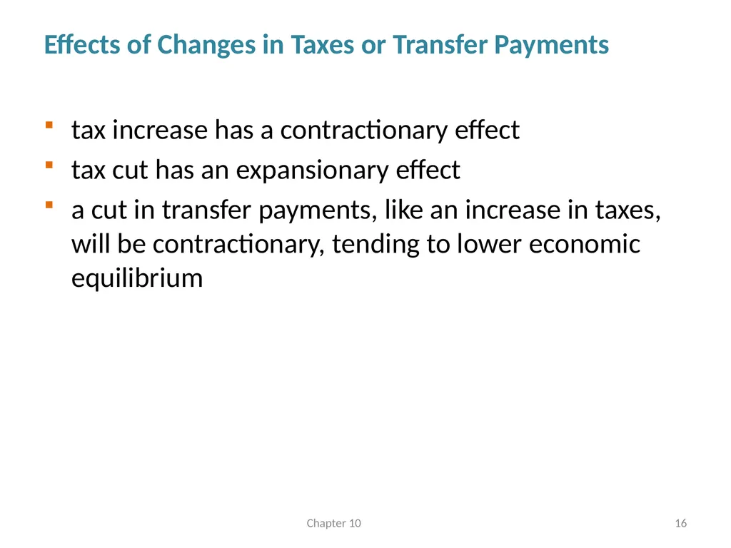 Fiscal Policy Chapter 10 © Dünhaupt, Dullien, - slide 16 of 47