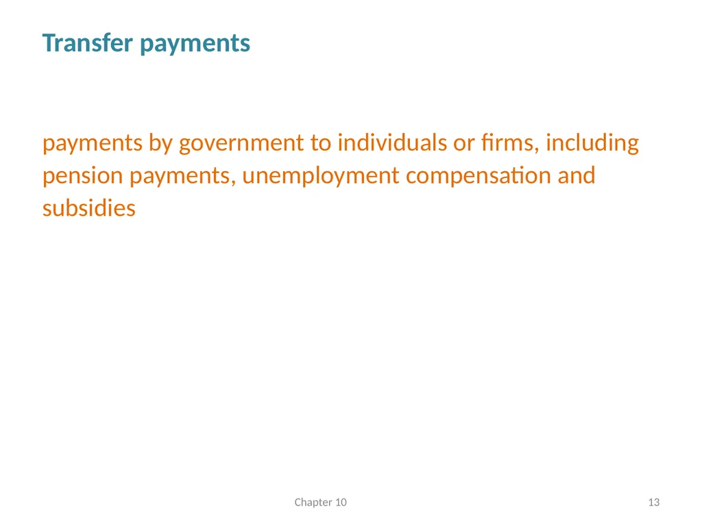 Fiscal Policy Chapter 10 © Dünhaupt, Dullien, - slide 13 of 47