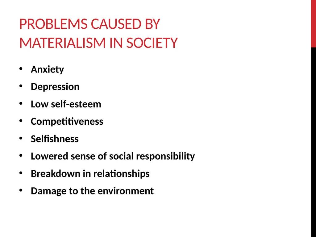 Materialism and Islamic values Lajna mentoring - slide 14 of 29