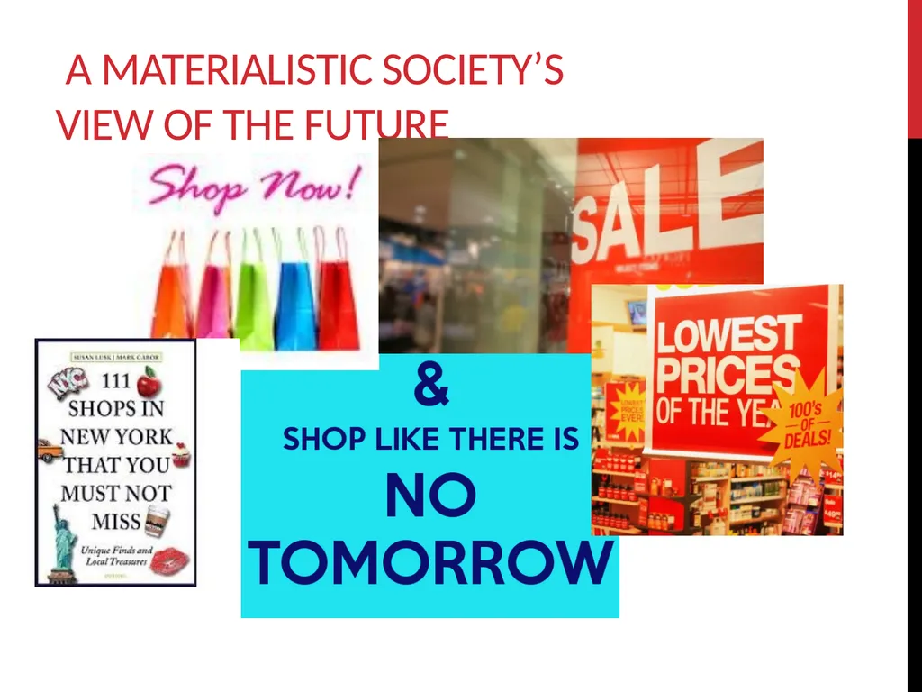 Materialism and Islamic values Lajna mentoring - slide 9 of 29