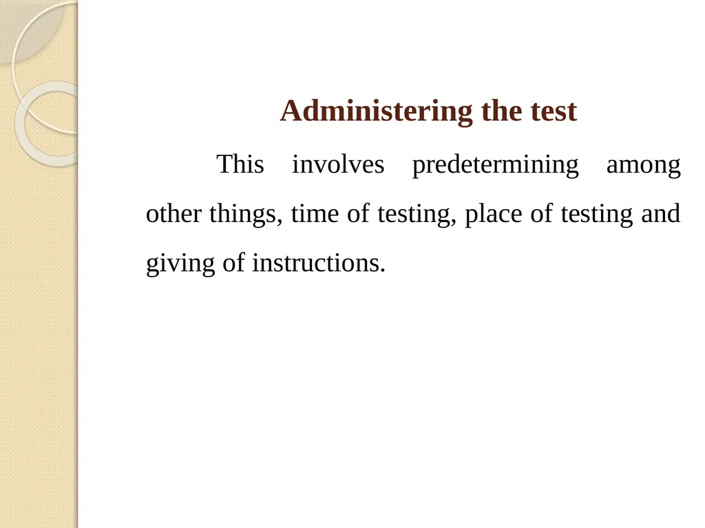 CONSTRUCTION OF AN ACHIEVEMENT TEST Dr. - slide 22 of 29