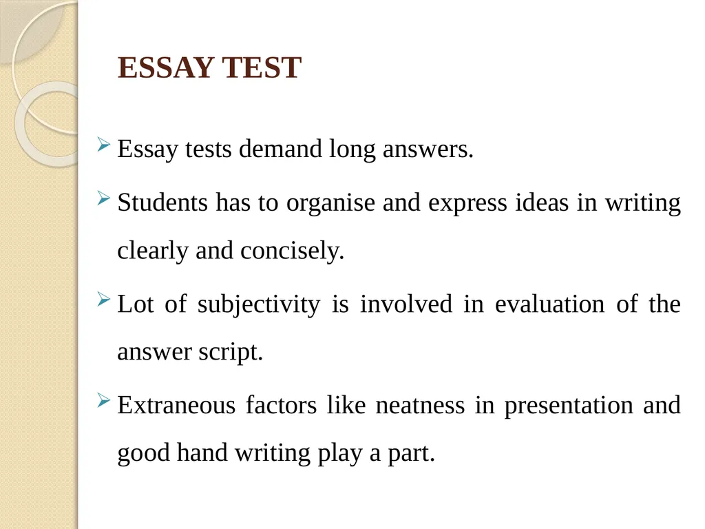 CONSTRUCTION OF AN ACHIEVEMENT TEST Dr. - slide 7 of 29