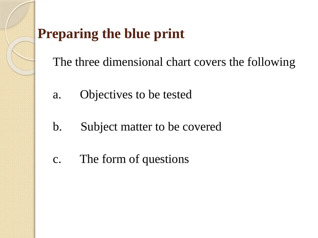 CONSTRUCTION OF AN ACHIEVEMENT TEST Dr. - slide 17 of 29
