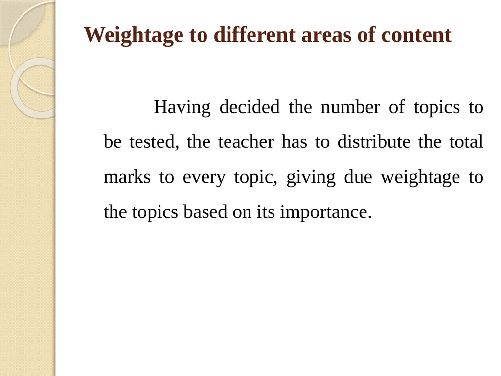CONSTRUCTION OF AN ACHIEVEMENT TEST Dr. - slide 14 of 29