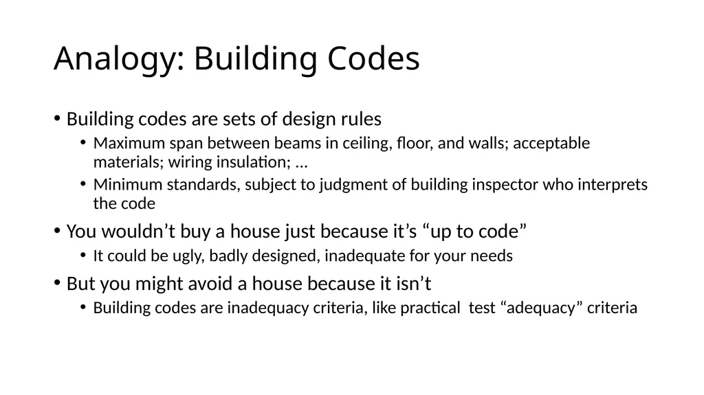 Test Case Selection and Adequacy Criteria Learning - slide 6 of 16