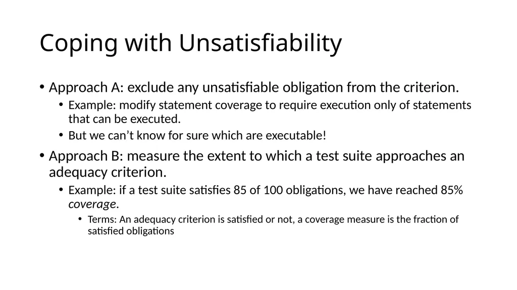 Test Case Selection and Adequacy Criteria Learning - slide 11 of 16