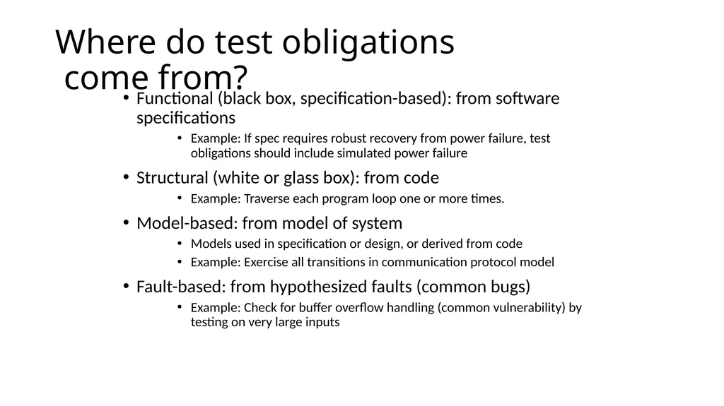 Test Case Selection and Adequacy Criteria Learning - slide 8 of 16