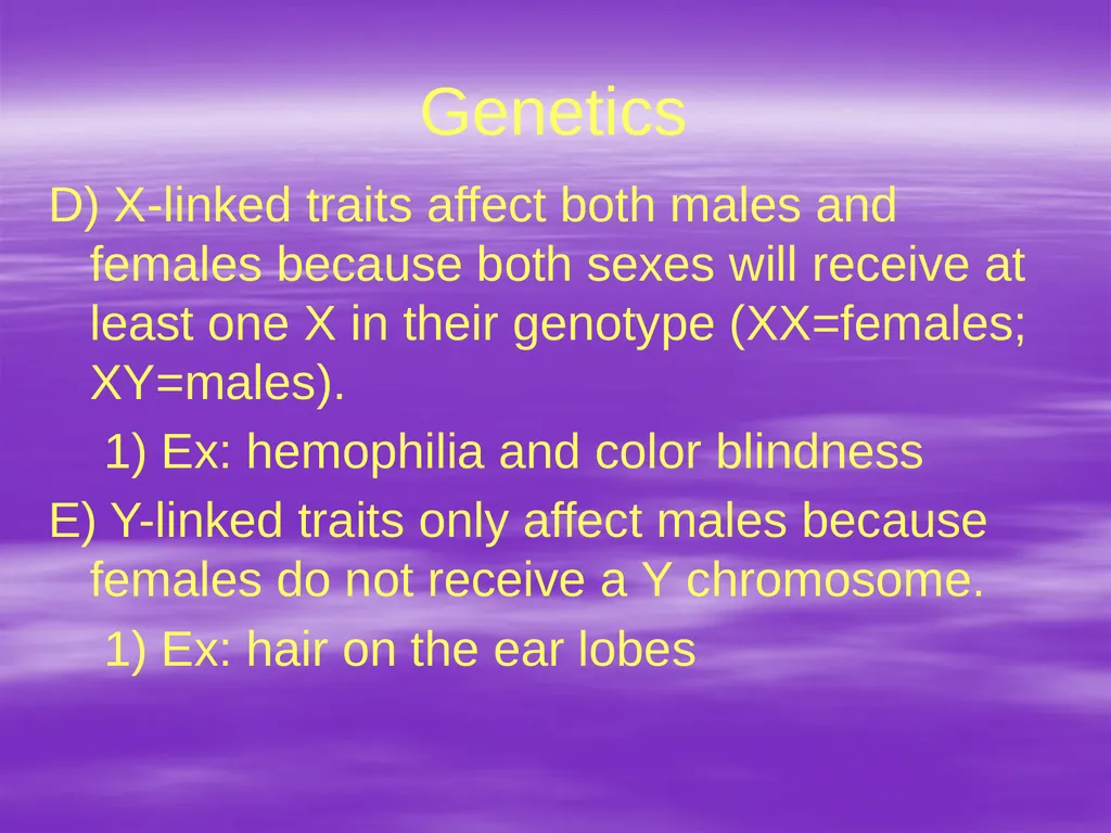 Genetics A. The Vocabulary of Genetics 1. - slide 14 of 20