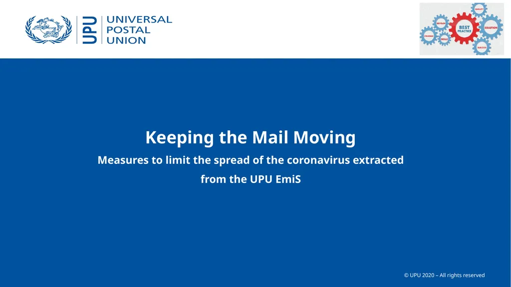 Keeping the Mail Moving Measures to limit the