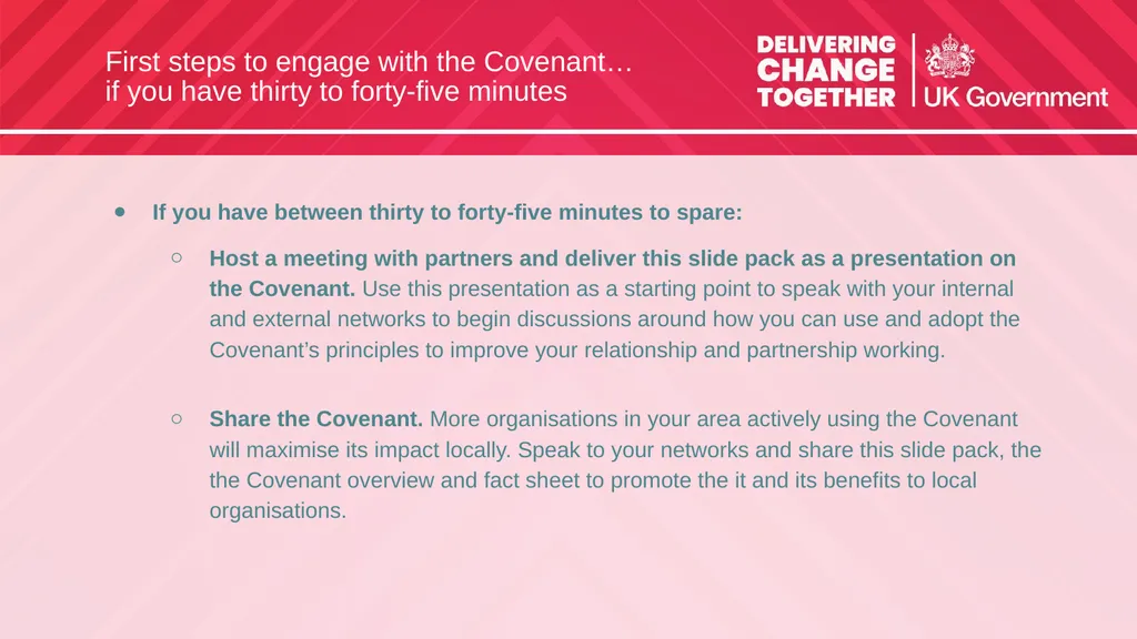 Civil Society Covenant This pack contains - slide 15 of 17