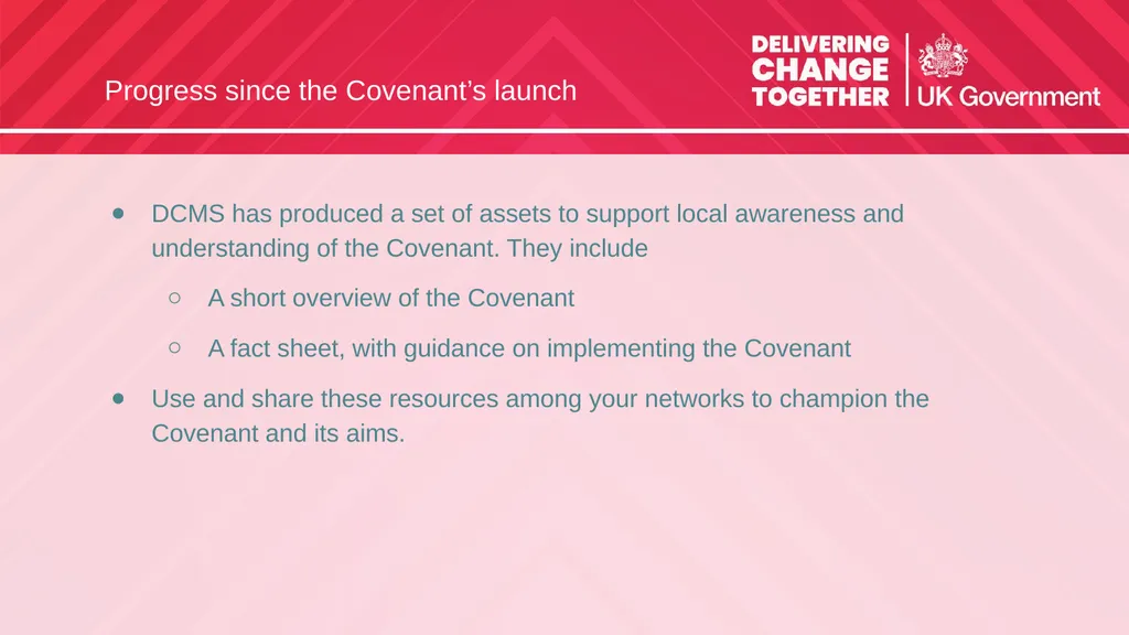 Civil Society Covenant This pack contains - slide 12 of 17