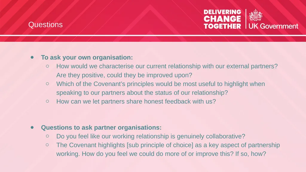 Civil Society Covenant This pack contains - slide 16 of 17