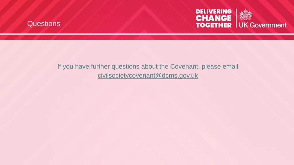 Civil Society Covenant This pack contains - slide 17 of 17