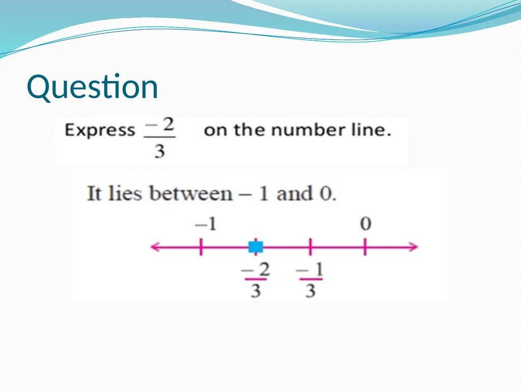 CLASS VIII RATIONAL NUMBERS CHAPTER NUMBER ONE - slide 8 of 19