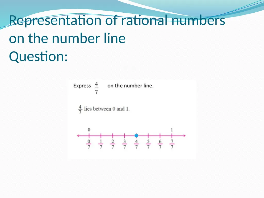 CLASS VIII RATIONAL NUMBERS CHAPTER NUMBER ONE - slide 6 of 19
