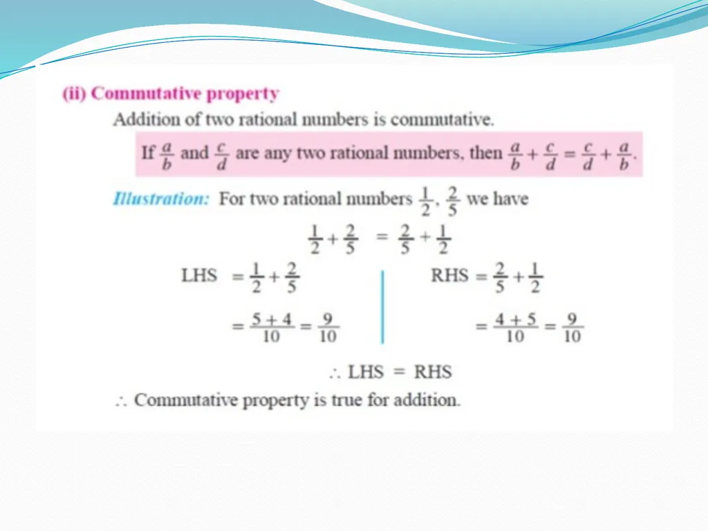 CLASS VIII RATIONAL NUMBERS CHAPTER NUMBER ONE - slide 16 of 19