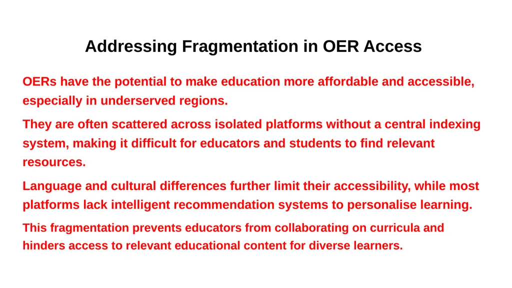 BUILDING SUSTAINABLE OER ECOSYSTEM Mohan B Menon - slide 16 of 28