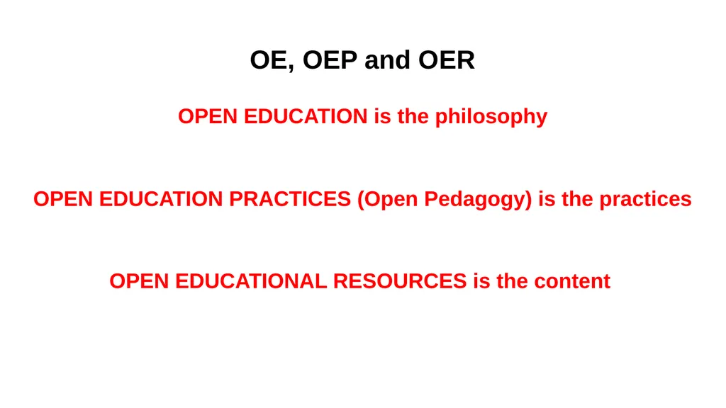 BUILDING SUSTAINABLE OER ECOSYSTEM Mohan B Menon - slide 9 of 28