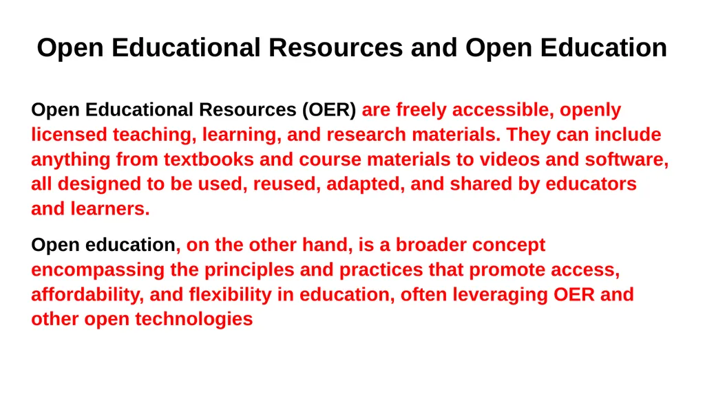 BUILDING SUSTAINABLE OER ECOSYSTEM Mohan B Menon - slide 2 of 28