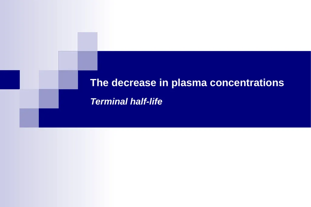 Pharmacokinetics and pharmacodynamics An overview - slide 33 of 40