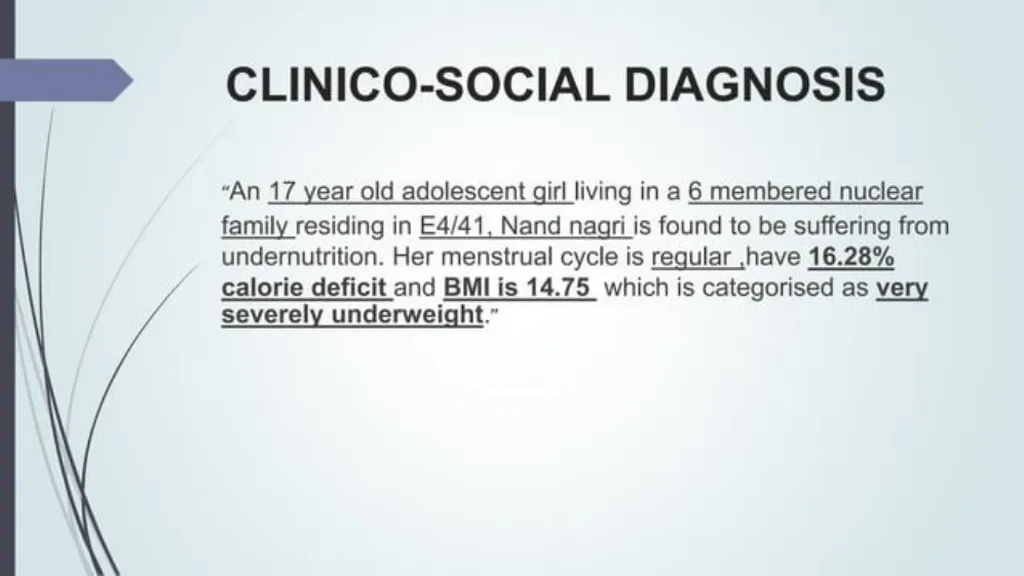 Index Case Adolescent - slide 16 of 25