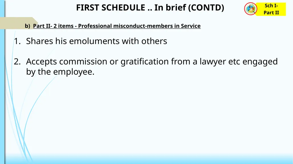 CODE OF ETHICS (Practical Approach) 1 1 2 - slide 19 of 34