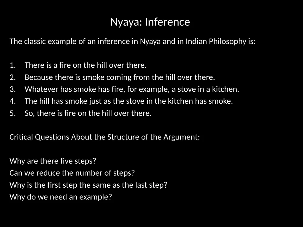 Asian Philosophy Lecture 9 The Nyaya – Vaisheshika - slide 27 of 34
