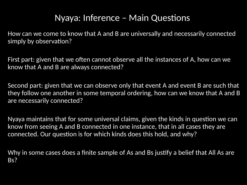 Asian Philosophy Lecture 9 The Nyaya – Vaisheshika - slide 29 of 34