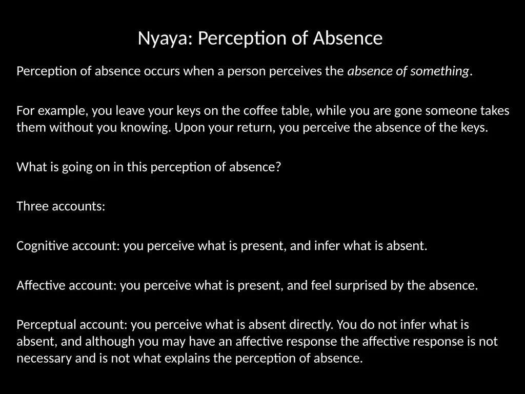 Asian Philosophy Lecture 9 The Nyaya – Vaisheshika - slide 32 of 34