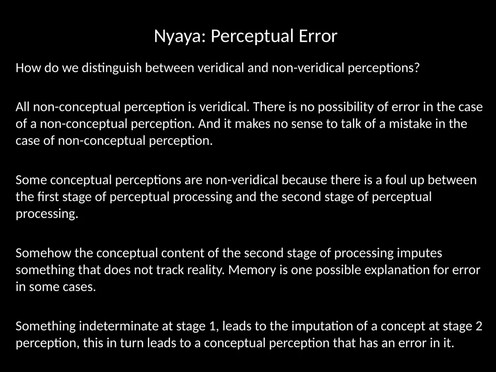 Asian Philosophy Lecture 9 The Nyaya – Vaisheshika - slide 25 of 34