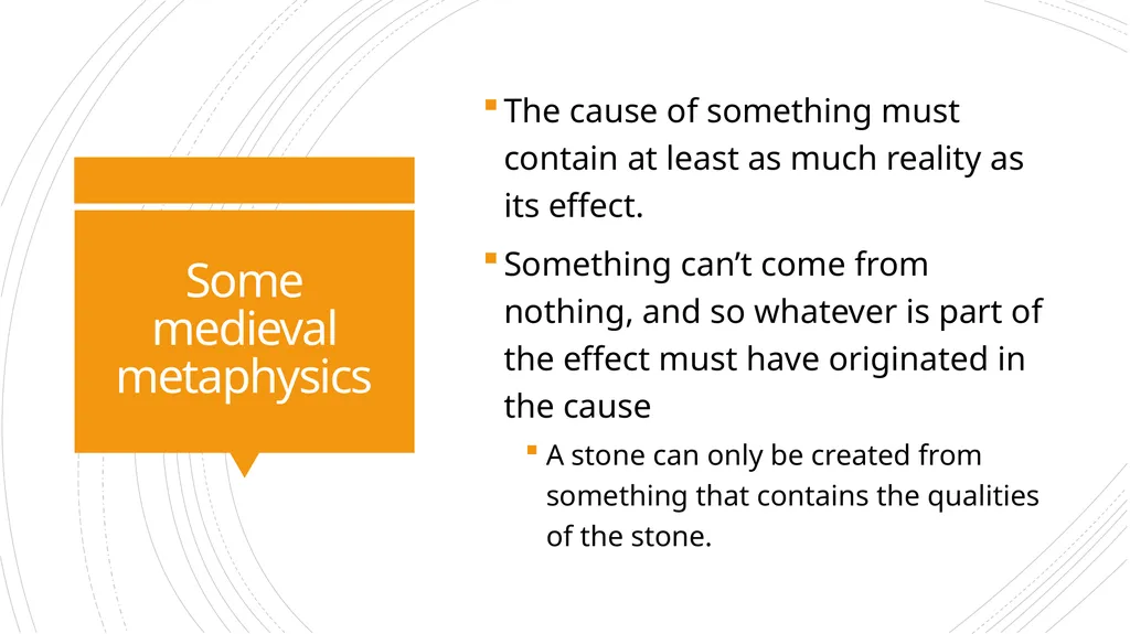 Descartes’ trademark argument Michael Lacewing The - slide 6 of 13
