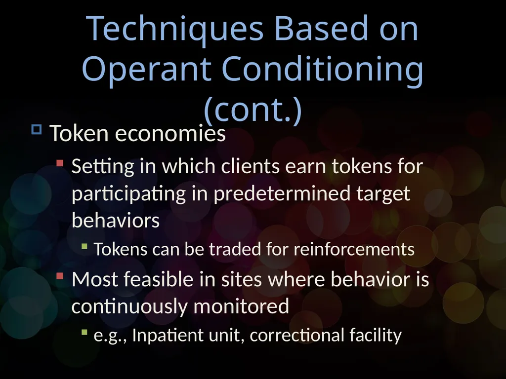 Chapter 14 Behavioral Psychotherapy Behavioral - slide 20 of 26