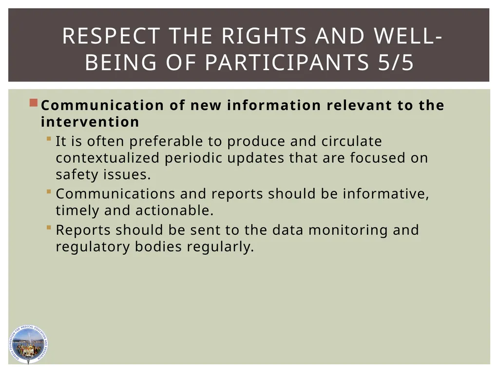 Fariza Rahman, MBBS, MSc Geneva Foundation for - slide 12 of 23