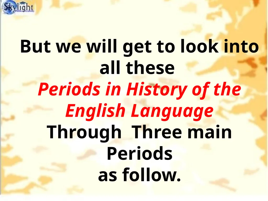 English Literature An Introduction Presentation - slide 10 of 18