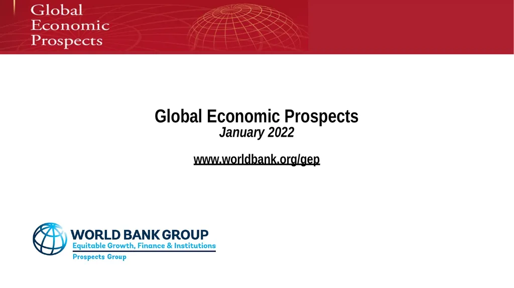 Global Economic Prospects January 2022 - slide 1 of 16
