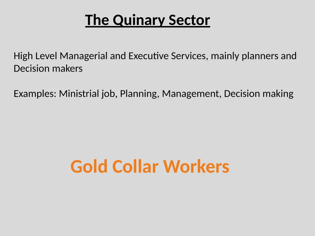Concept and Classification of Economic Activities - slide 10 of 12