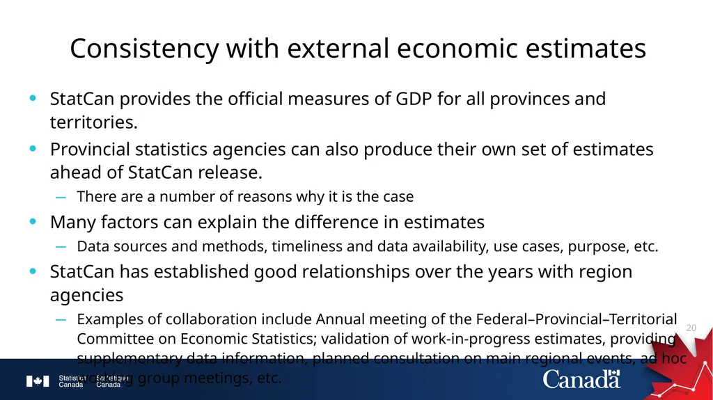 Provincial and Territorial Economic Accounts at - slide 20 of 23