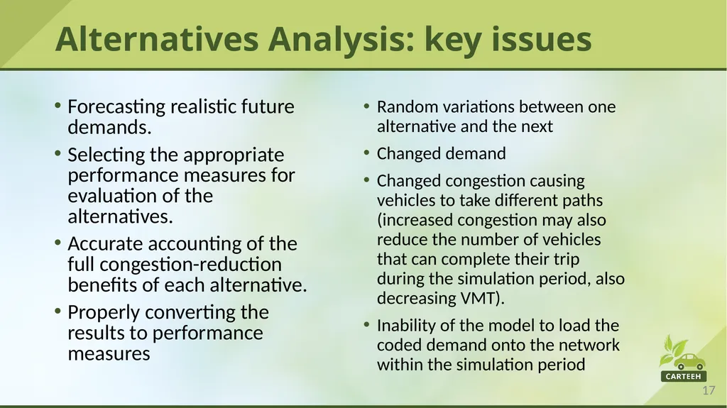 www.carteeh.org Lecture #11: Traffic Modeling - slide 17 of 29