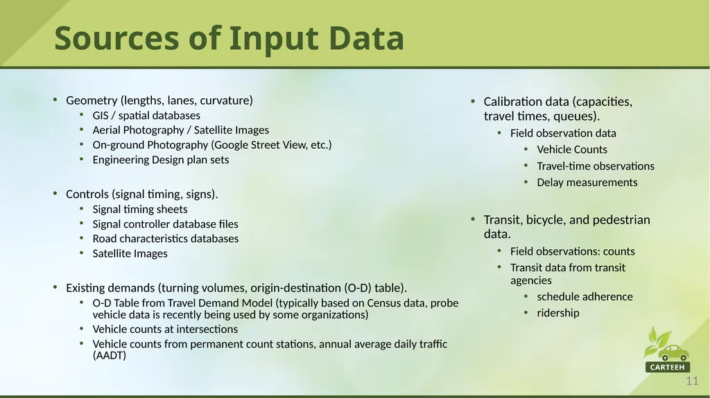 www.carteeh.org Lecture #11: Traffic Modeling - slide 11 of 29