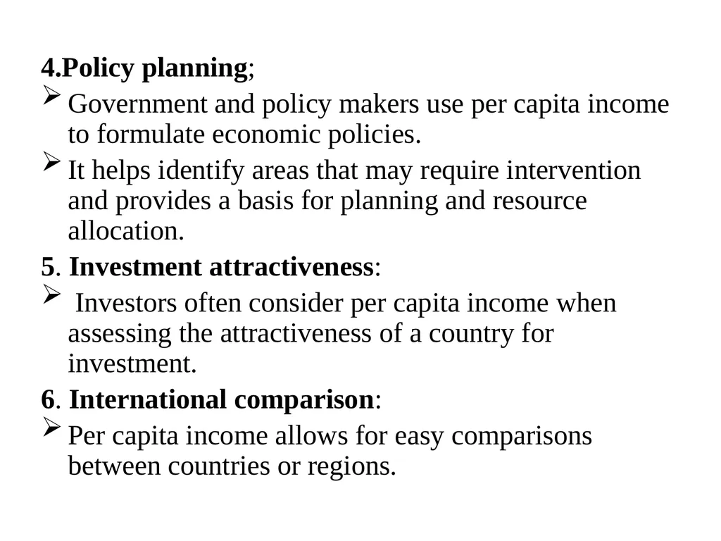 Unit 3 Economic Growth and Development Meaning of - slide 14 of 16