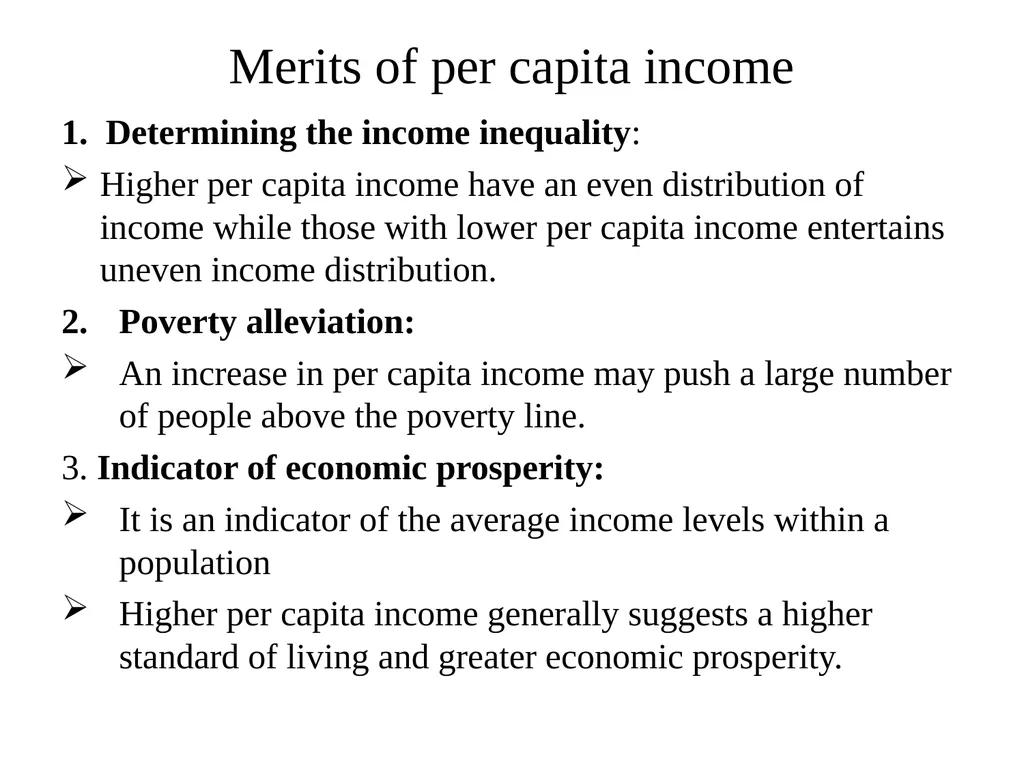 Unit 3 Economic Growth and Development Meaning of - slide 13 of 16